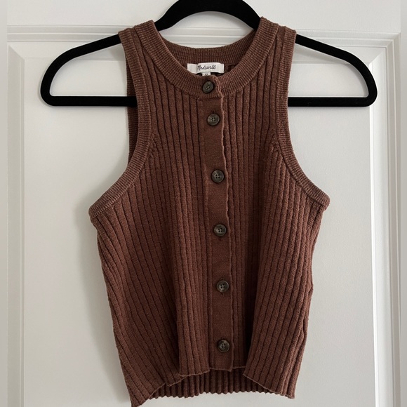 Madewell Button Up Sweater - Picture 1 of 5